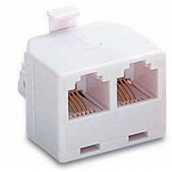 Coupleur  RJ11 6P4C femelle / femelle sous blister