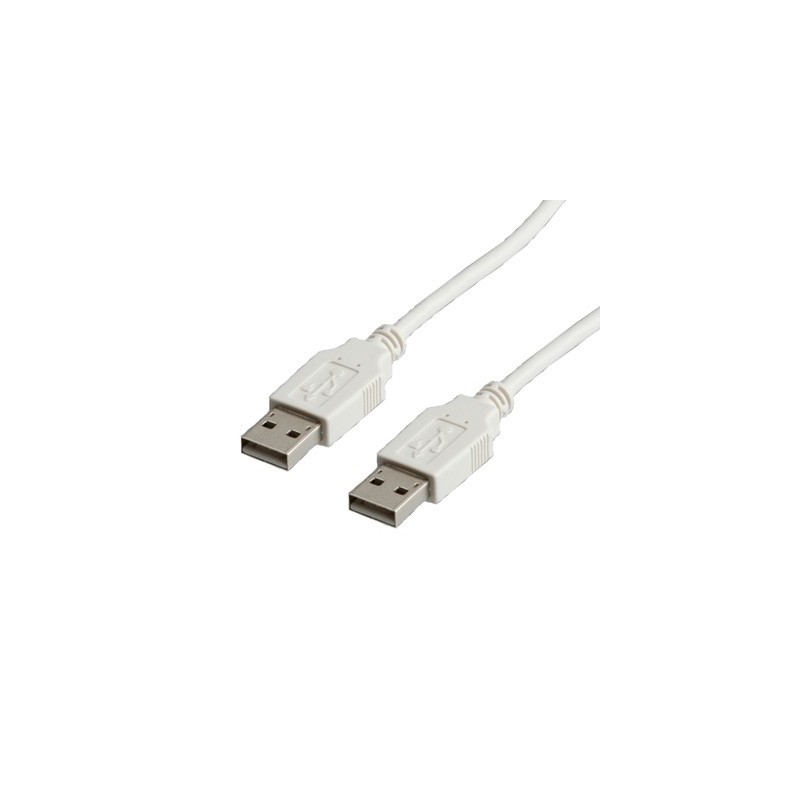 Câble USB 2.0 A mâle/femelle 0.80 m sous blister