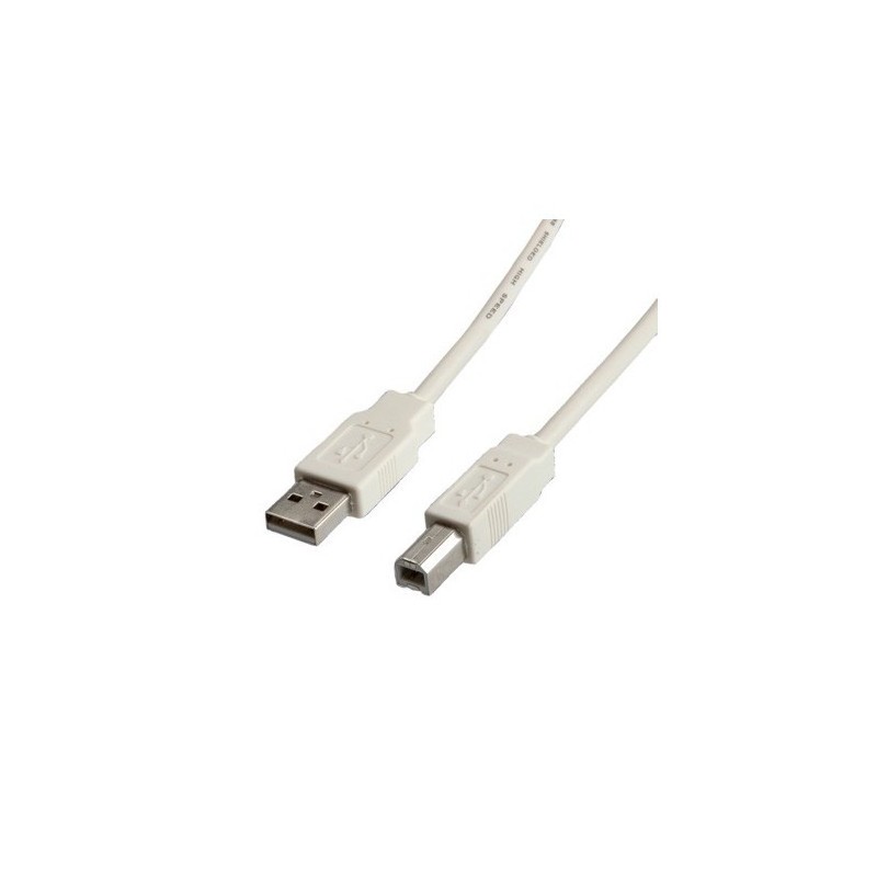 Câble USB 2.0 A mâle/A mâle 1.8m sous blister