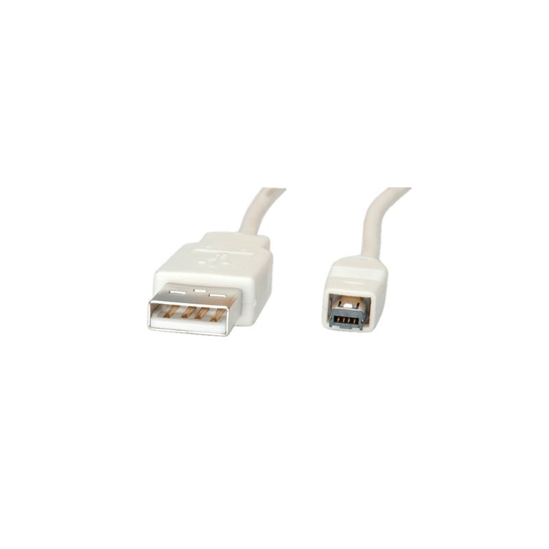 Câble USB 2.0 A mâle/Mitsumi mini 1.8m en vrac