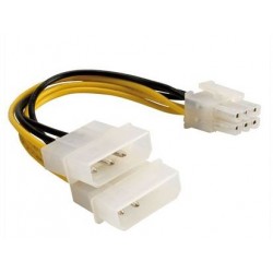 Câble en Y pour l'alim. de c. graphique PCI-E