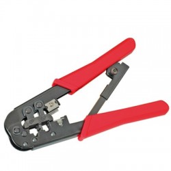 VALUE Pince à sertir 8 pôles, 8 contacts