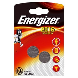 Blister 2 piles UC2016 ENERGIZER