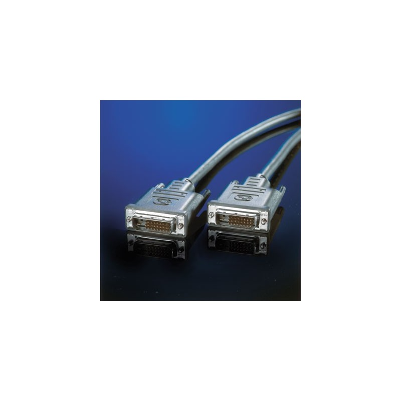 Câble DVI, DVI M-M, dual link 5,0m
