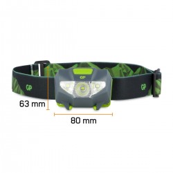 Lampe frontale GP CH32 80lm 3 x AAA 2