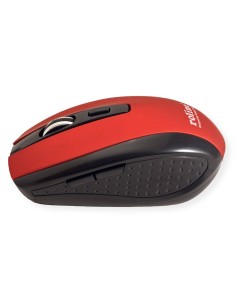ROLINE Souris optique USB sans fil, rouge/noir 2