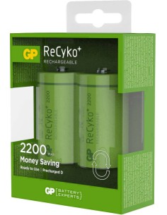 GP Batteries ReCyko+ D batterij (oplaadbaar) NiMH 2200... 2