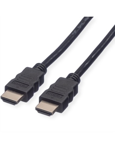 VALUE HDMI Kabel 8K (7680 x 4320) met Ethernet M/M zwart 1 m