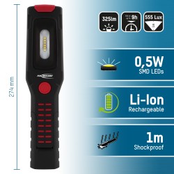 Lampe baladeuse "IL300R" rechargeable 2