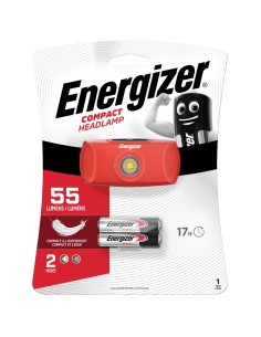ENERGIZER LAMPE FRONTALE LED HEADLIGHT 2xAAA BAT INCL