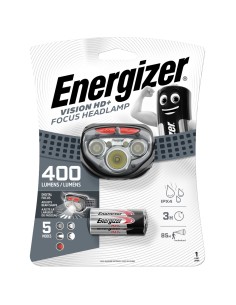 ENERGIZER LAMPE FRONTALE 5 LED VISION HD+ FOCUS HEADLIGHT...