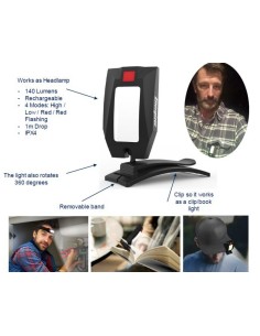 ENERGIZER LAMPE FRONTALE MULTIUSE RECHARGE 2