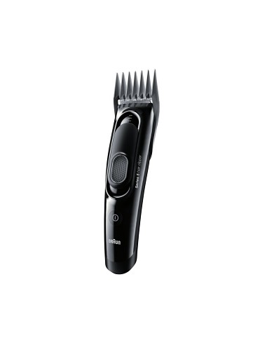 Tondeuse électrique rechargeable noire pour les cheveux HC5050