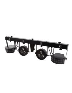 JEU DE LUMIÈRE POUR DJ - 2 PAR LED + 2 DERBY - COMPACT 2