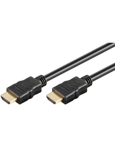 Câble HDMI 2.0 gold high speed  noir, 15m vrac