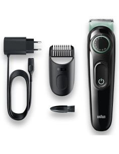 Tondeuse à barbe Braun  3 BT3321 Noir et Vert 2