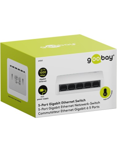 Commutateur Ethernet Gigabit à 5 ports W64563