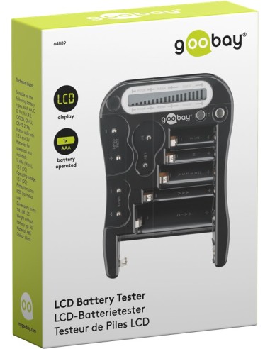 Testeur de Piles  LCD W64889