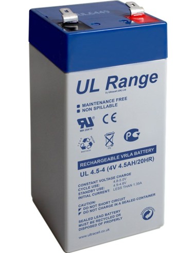 loodzuurbatterij 4 V, 4,5Ah Ultracell