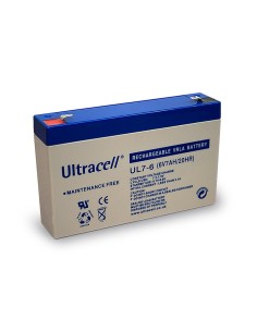 loodzuurbatterij 6 V, 7 Ah Ultracell