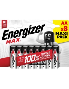 Blister 6+2 piles AA Energizer Max