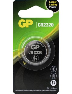 CR2320 GP Lithium Pile bouton 3V 1 pièce