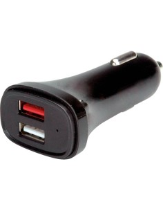 VALUE Chargeur USB avec prise de voiture, 2 ports (1x...