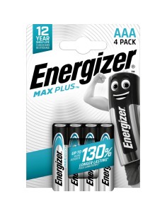 Blister 4 piles AAA  Alkaline MAXPLUS ENERGIZER