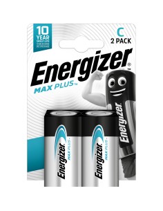 Blister 2 piles C  Alkaline MAX PLUS ENERGIZER