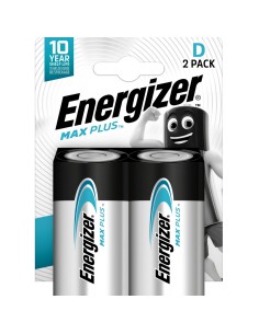 Blister 2 piles D  Alkaline MAX PLUS ENERGIZER