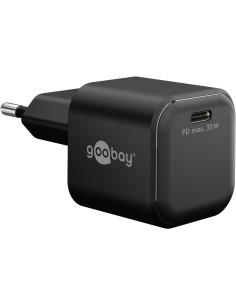 30 W Chargeur Rapide USB-C PD GaN Nano noir