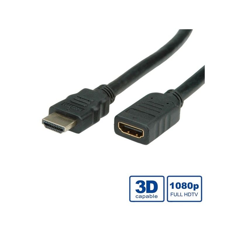 Câble HDMI High Speed avec Ethernet, Ultra Slim