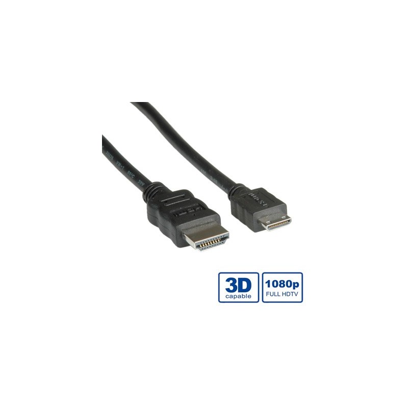 Câble HDMI High Speed avec Ethernet, Ultra Slim