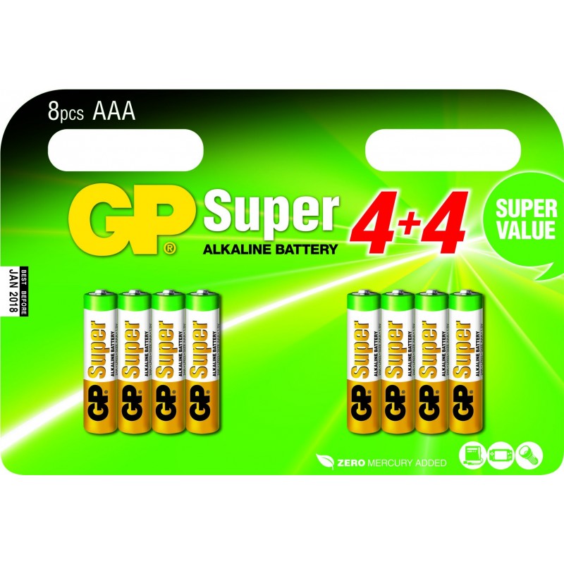Blister 1 pile 3LR12  - 4,5v  SUPER Alkaline GP