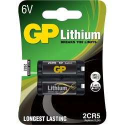 Blister 1 pile 123A - CR17335 llithium GP