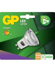 Ampoule LED GP 087458 GU10 Reflector FlameDim 4.5W  1pièce