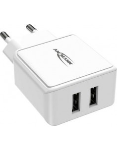 Chargeur USB pour prise murale Courant de sortie (max.)...