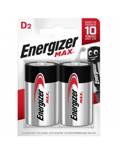 Blister 2 piles D  Alkaline MAX ENERGIZER