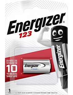 1 Pile Energizer 123A Lithium 3V