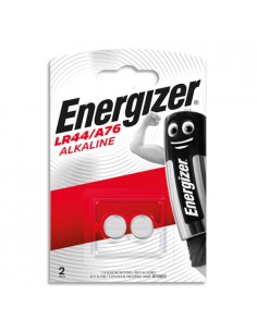 Blister 2 piles A76 LR44 1,5V ENERGIZER