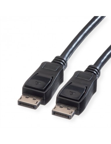 DisplayPort kabel, DP M/M, zwart, 1 m