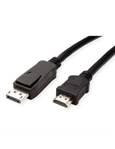 DisplayPort kabel DP - HDTV, M/M, zwart, 2 m