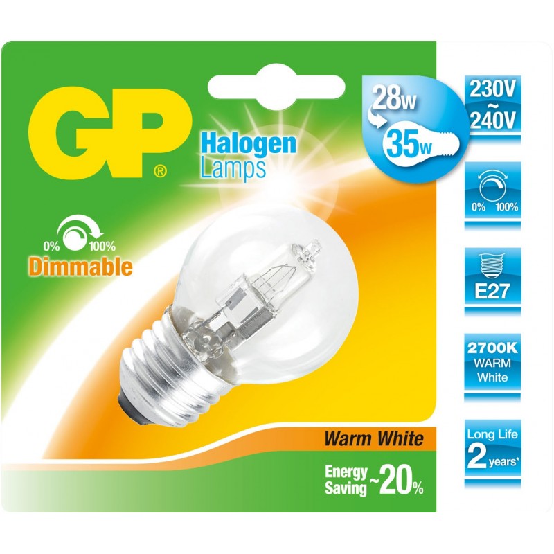 GP Ampoule LED Mini globe E14 3,5W  25W