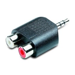 Câble jack 3.5mm stéréo mâle/2 cinchs mâles 10m blister