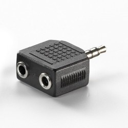 Câble jack 3.5mm stéréo mâle/2 cinchs mâles 10m blister